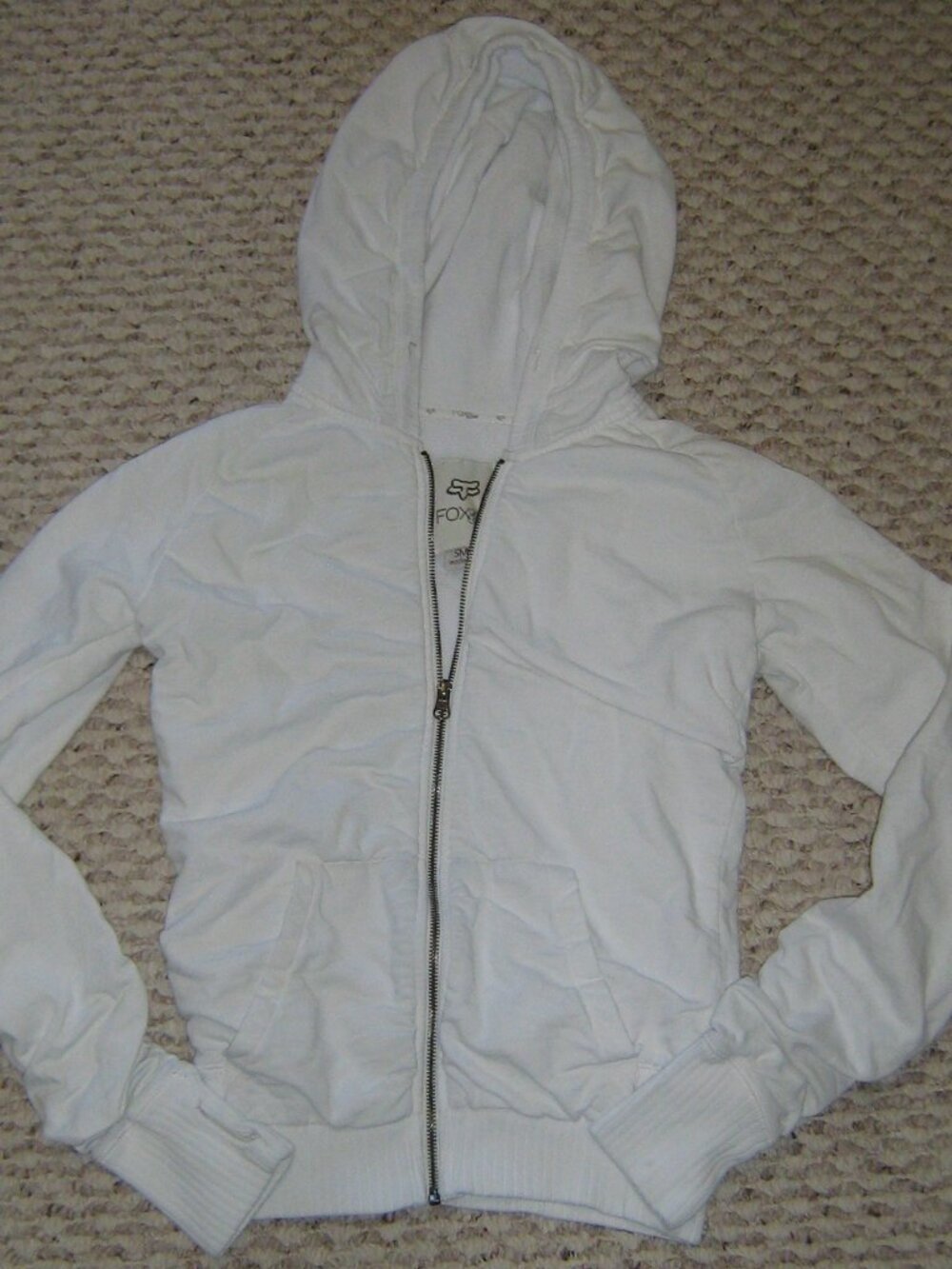y2k fox zip up